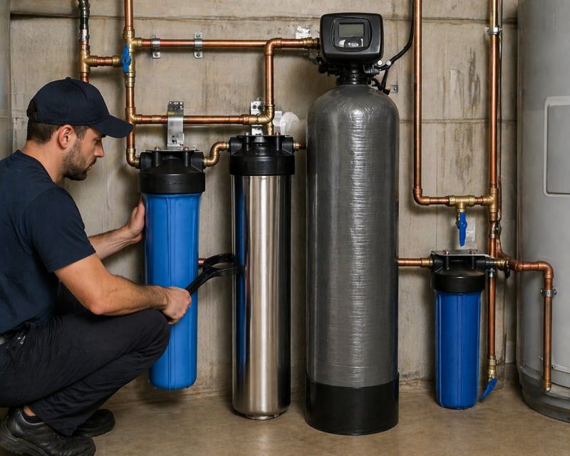 Water Filtration Installation in Charlotte, NC