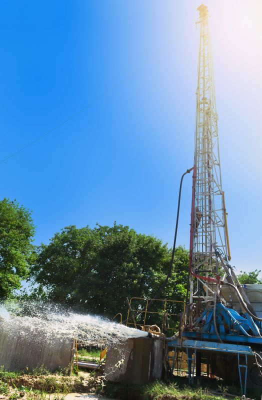 Drilling Rig in Action